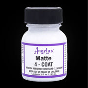 Angelus Matte 4-Coat Urethan-Klarlack (29,5ml / 1oz) – kratzfeste Versiegelung für Leder