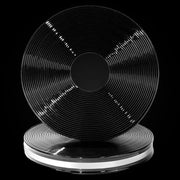 Schwarzes glänzendes BioThane Reflexband auf Rolle mit reflektierendem Mittelstreifen (BL101, hohe Sichtbarkeit, glatte glänzende Oberfläche)