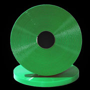 Hellgrüne BioThane-Gurtbandrolle, glattes beschichtetes Bandmaterial, Gold-GN314