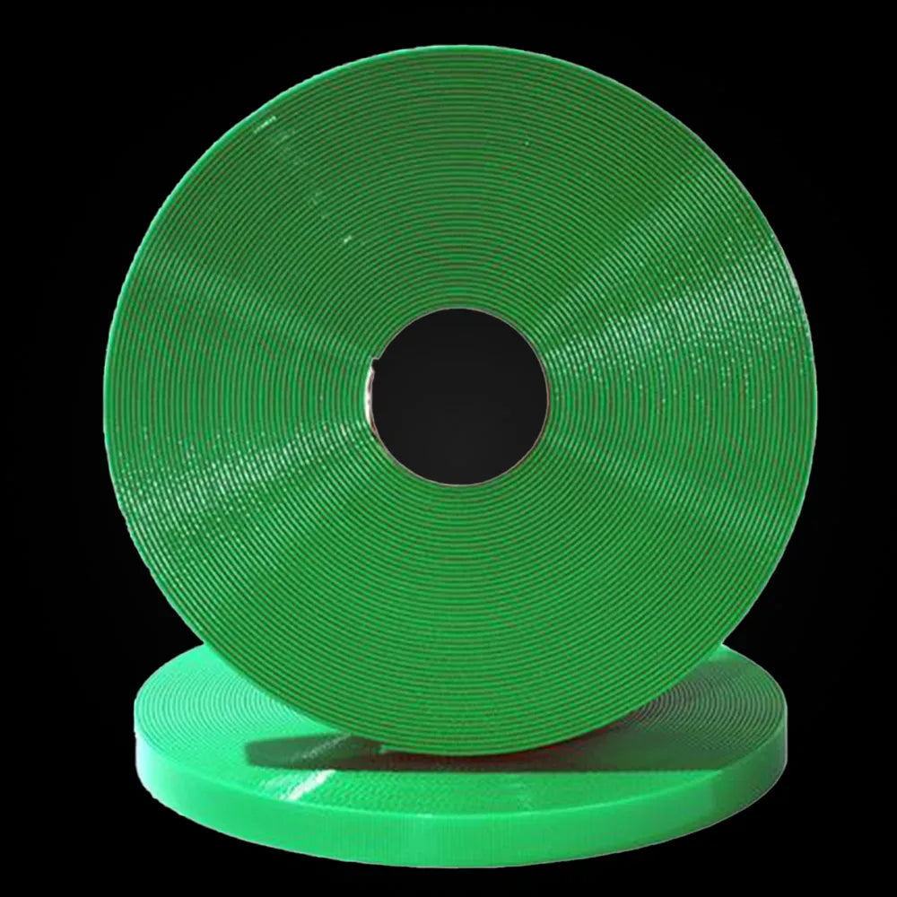 Hellgrüne BioThane-Gurtbandrolle, glattes beschichtetes Bandmaterial, Gold-GN314