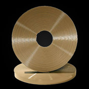 Beige BioThane-Gurtbandrolle, glattes beschichtetes Bandmaterial, Gold-TE102