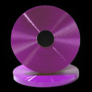 Violette BioThane-Gurtbandrolle, glattes beschichtetes Bandmaterial, Gold-VI312