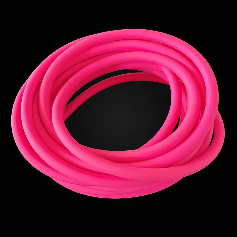 Neonpinkes BioThane beschichtetes Seil C05/C08 PK521 (leuchtend pink)