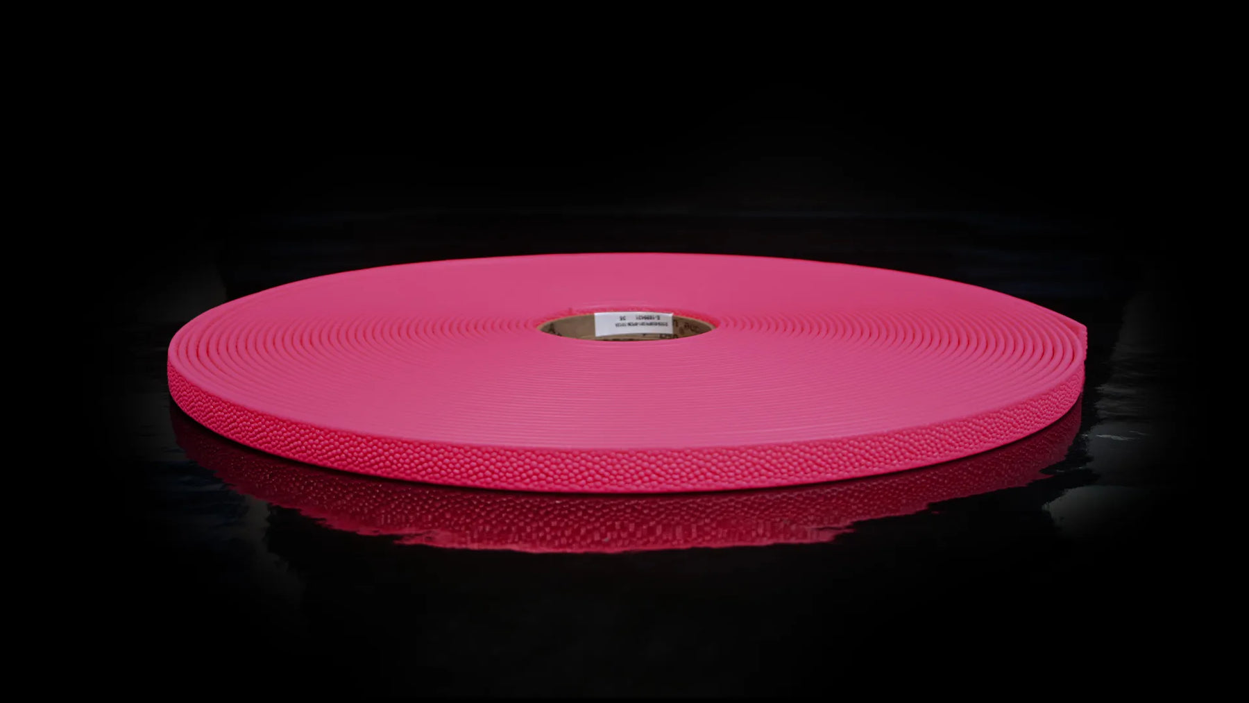 Rosa BioThane Beta Super Heavy Pebble Band auf Rolle (PK581, strukturierte Pebble-Oberfläche)