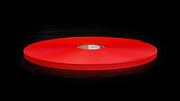 Rotes BioThane Beta Super Heavy Pebble Band auf Rolle (RD582, strukturierte Pebble-Oberfläche)