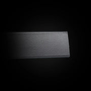 Schwarzer BioThane Super Grip Streifen (einzeln, strukturierte rutschhemmende Oberfläche)