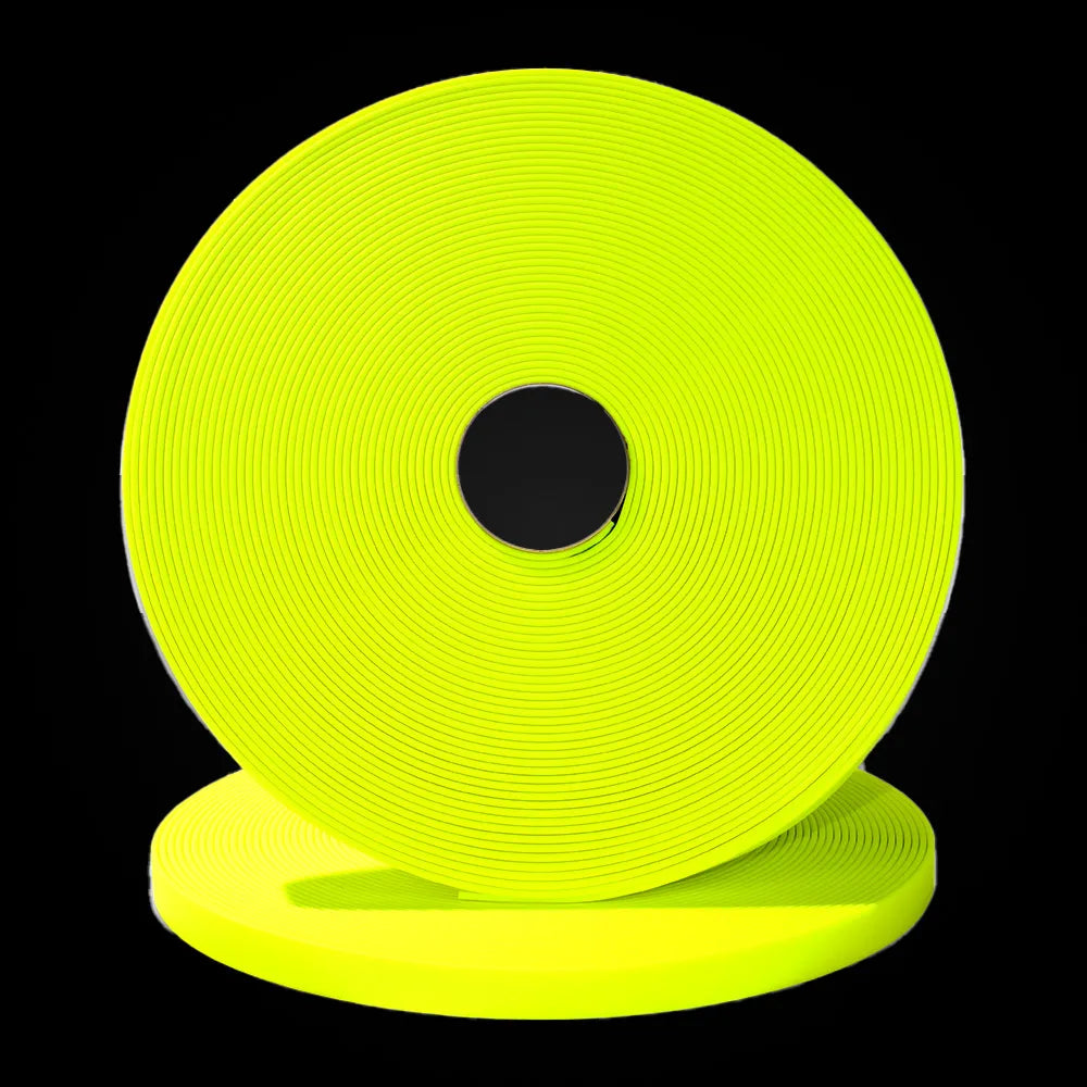 Neon-gelbes BioThane Beta 520 Super Heavy Band (YE527, glatte Heavy-Duty Oberfläche)